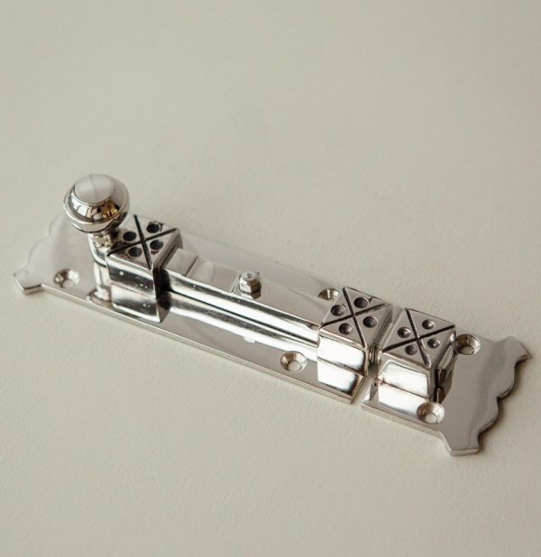 Arts & Crafts Bolt - Polished Nickel