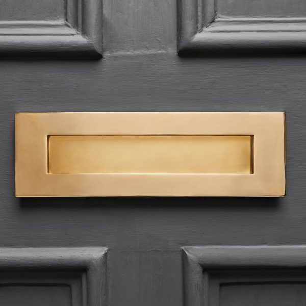 Original Style Letterplate - Polished Brass - Image 3