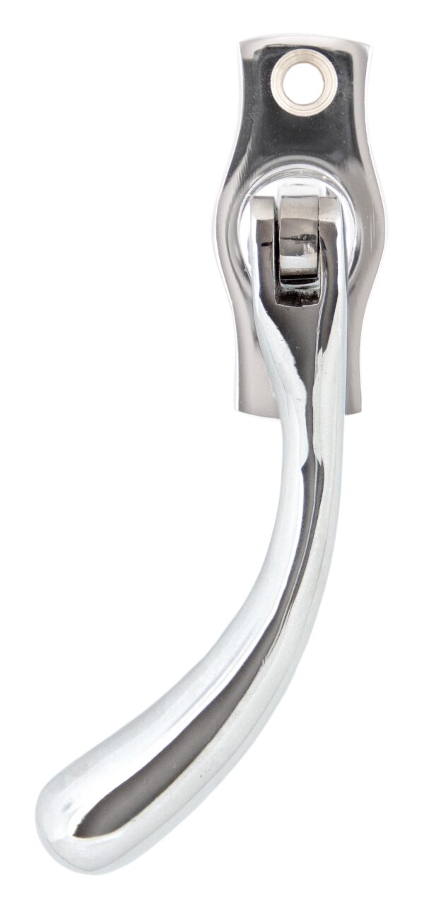 polished chrome peardrop espag lh