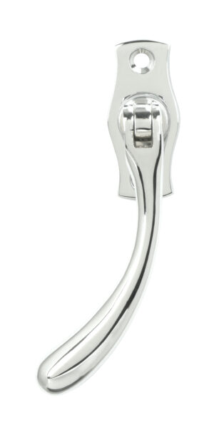 polished chrome peardrop espag lh