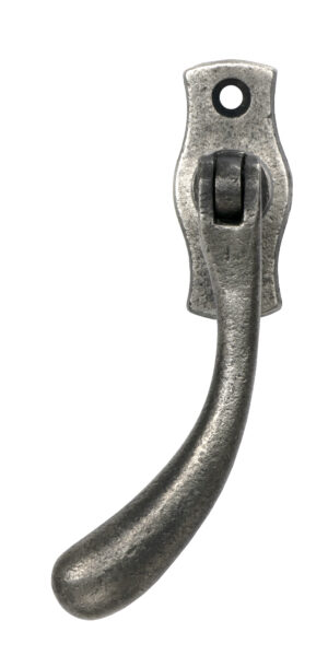antique pewter peardrop espag lh
