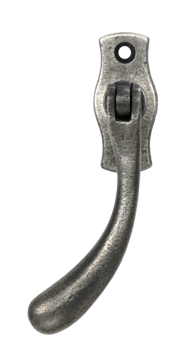 antique pewter peardrop espag lh