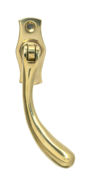 polished brass peardrop espag rh