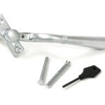 brushed satin chrome teardrop espag