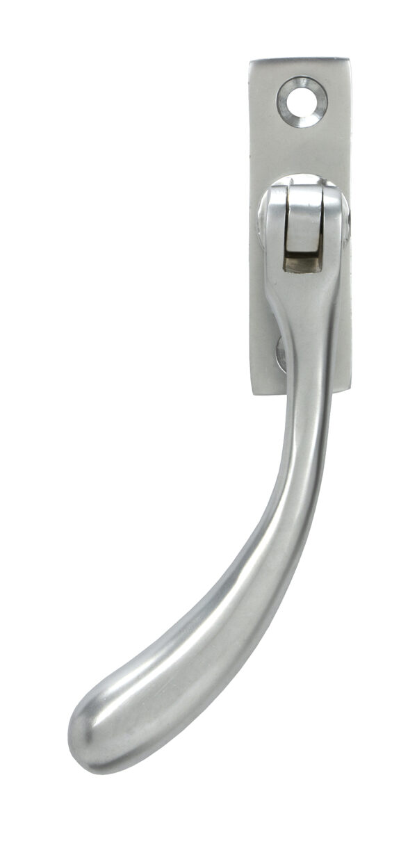 satin chrome slim peardrop espag lh