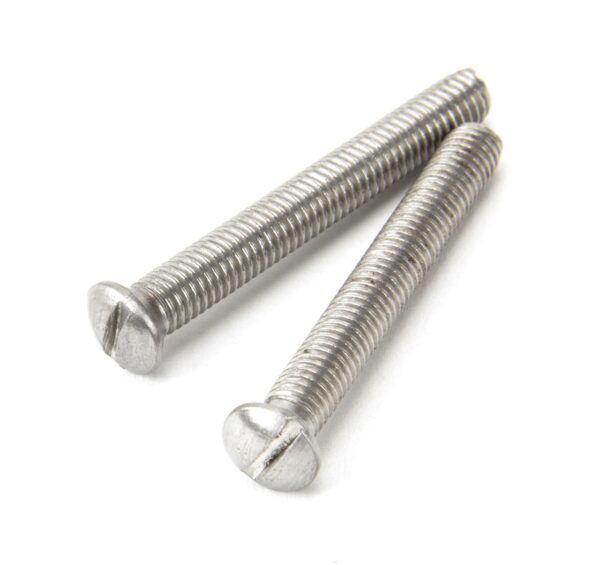 satin chrome slim peardrop espag rh