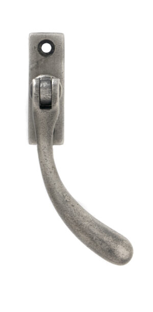 antique pewter slim peardrop espag rh