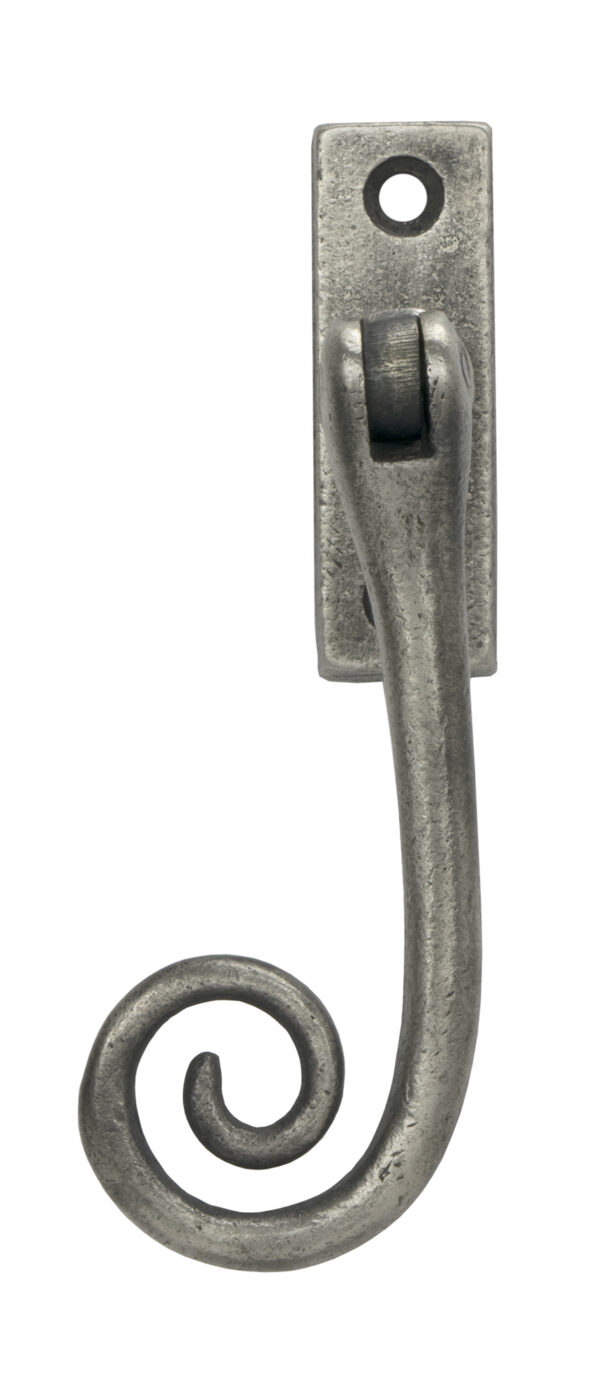 antique pewter slim monkeytail espag lh