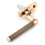 polished bronze brompton espag rh