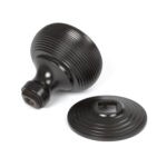 aged bronze beehive centre door knob