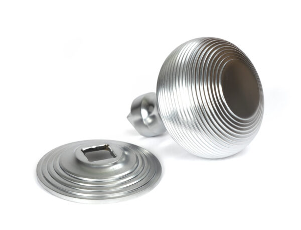 satin chrome beehive centre door knob