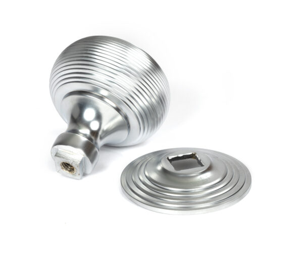 satin chrome beehive centre door knob