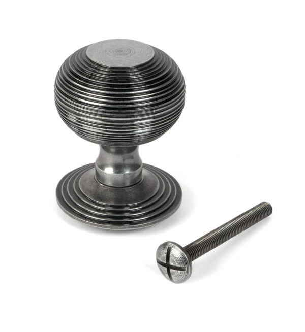 pewter beehive centre door knob