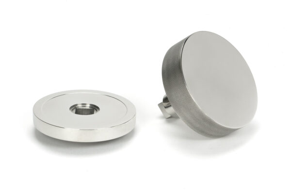 polished marine ss (316) brompton centre door knob (plain)