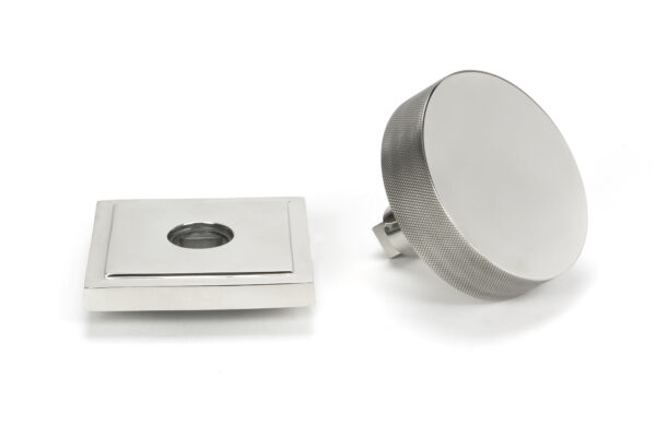 polished marine ss (316) brompton centre door knob (square)