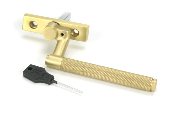 satin brass brompton espag lh