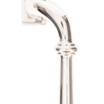 polished nickel reeded espag rh